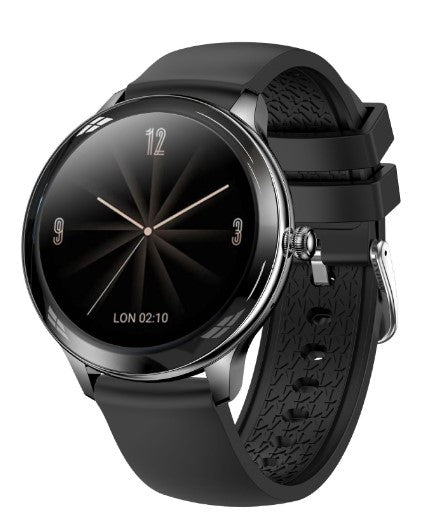 V33 Lady Smartwatch 1.09 inch Smart Watch Silicone - Black