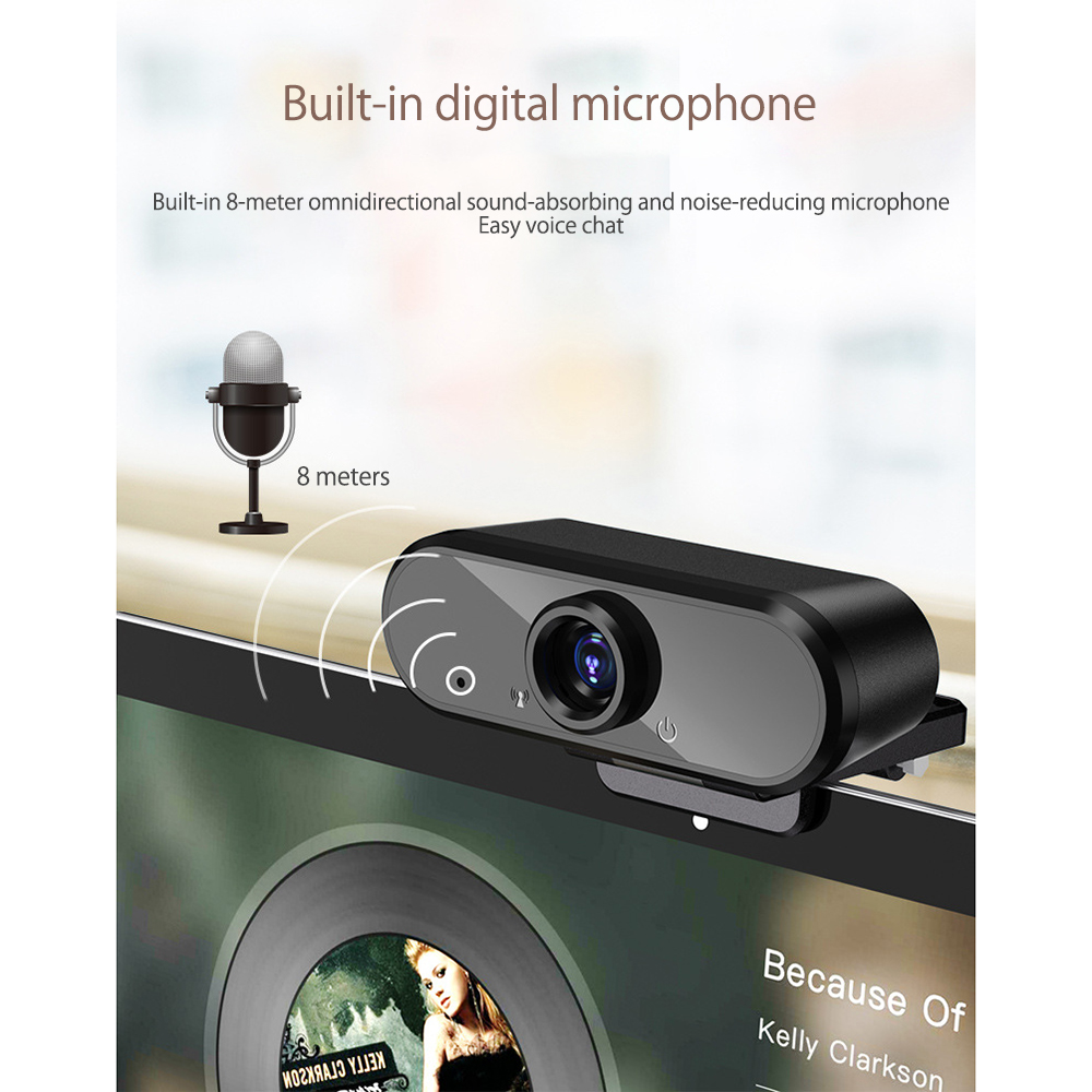 1080P HD Webcam for Home and Video Conferencing